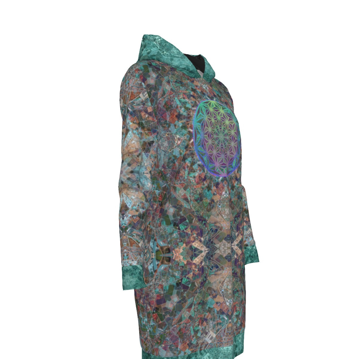Seville Mandala Hoodie Dress
