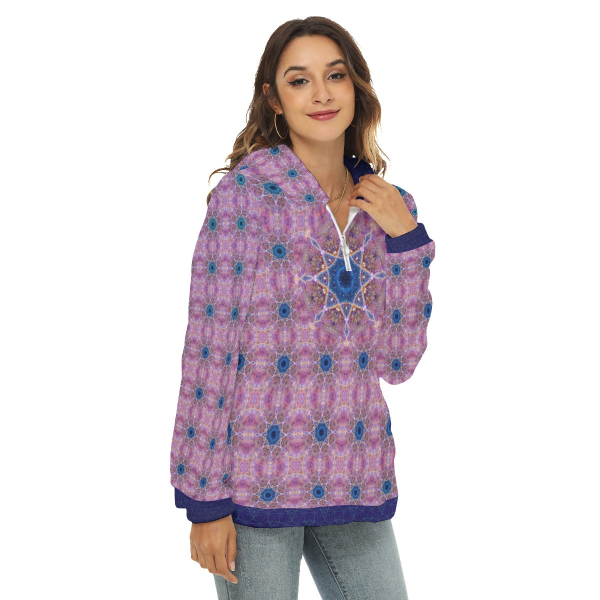 Carina Nebula Plush Fleece Hoodie