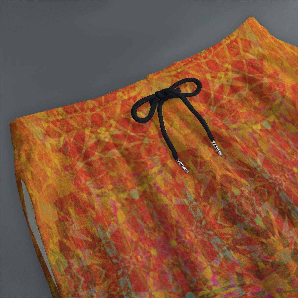 Lion Fire Mandala Plush Fleece Pants