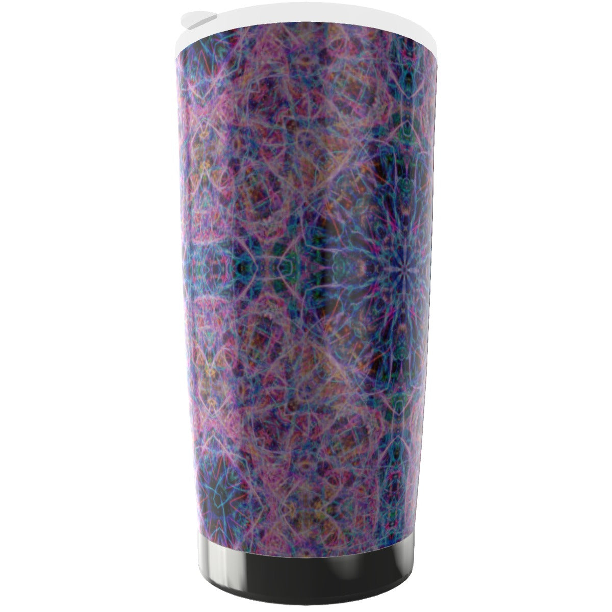 Electric Pink Nebula Stainless Steel Tumbler 20oz