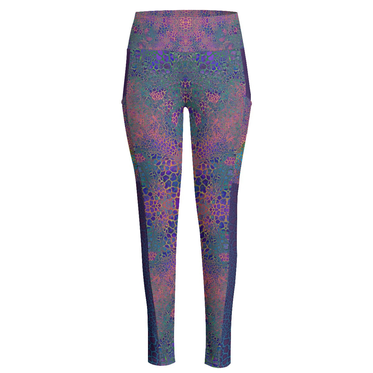 Giraffe Fantastic High Waist Leggings With Side Pockets