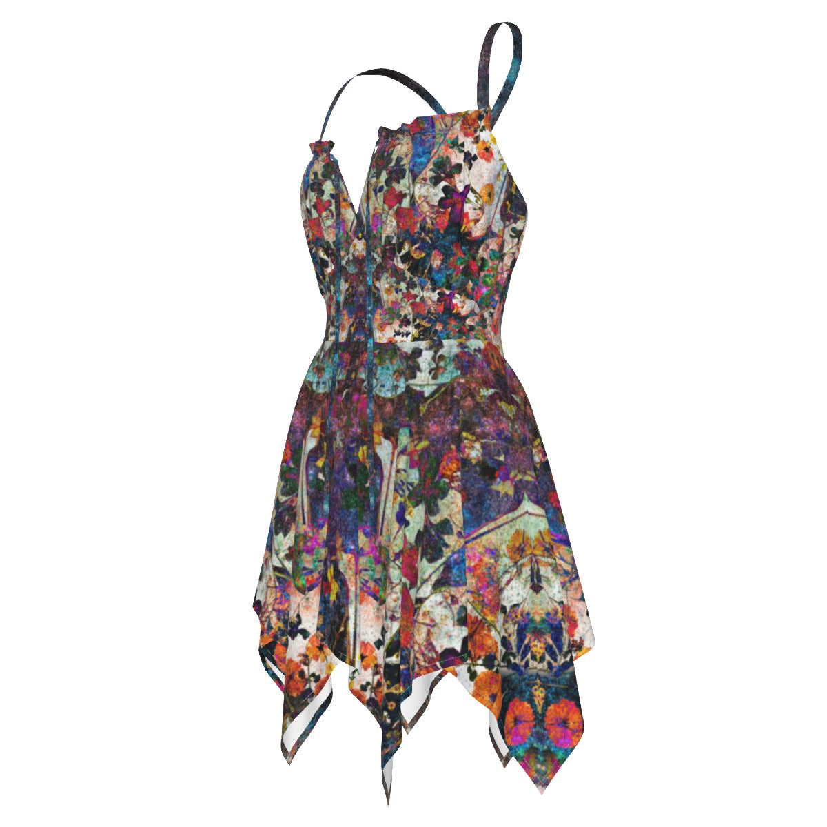 Galactic Flower Press Fairy 6 point Dress