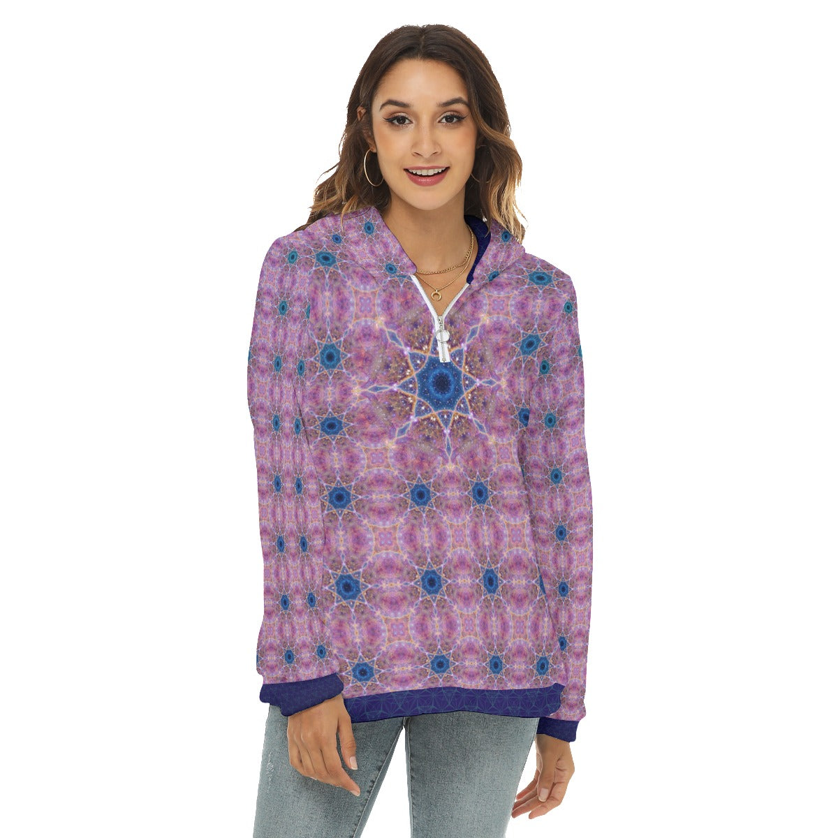 Carina Nebula Plush Fleece Hoodie