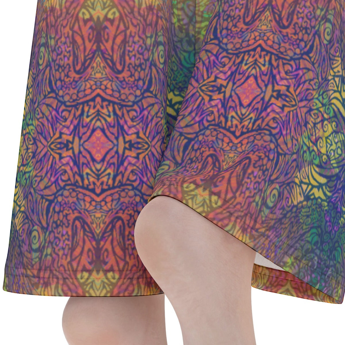 Psychedelic Octopus Flare Yoga Pants