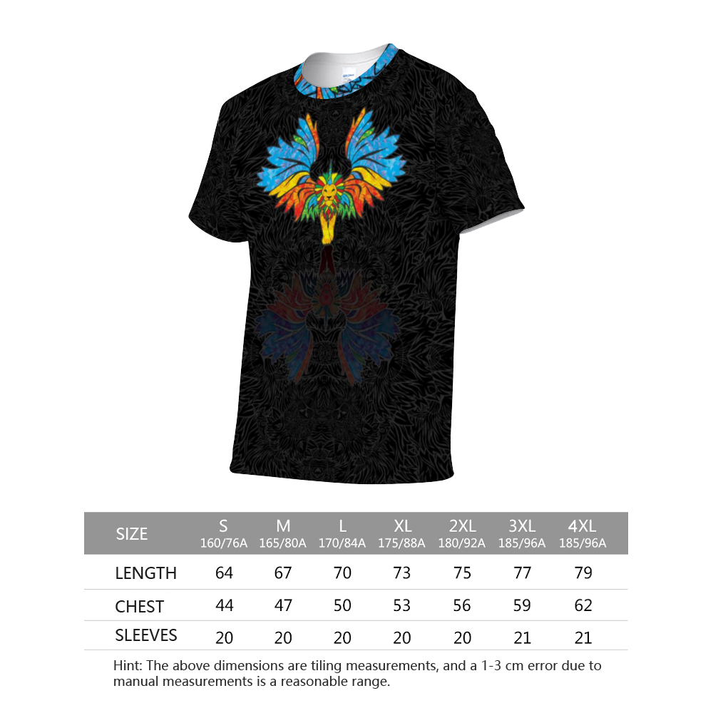 Uni-Lion-Corn Noir T-shirt