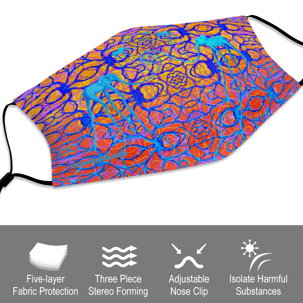Elephant Generations Face Mask w/ 2 Filters