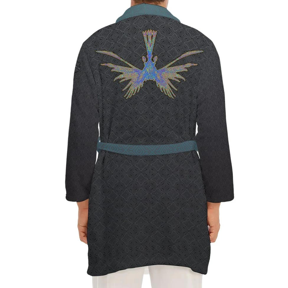 Lionfish Plush Fleece Robe