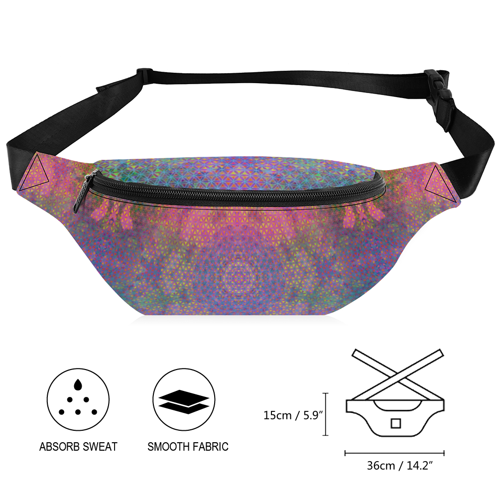 Flower of Life Fanny Pack