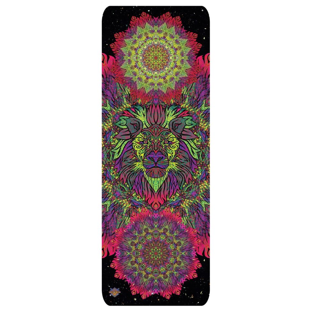 Tribal Lion Natural Tree Rubber Yoga Mat