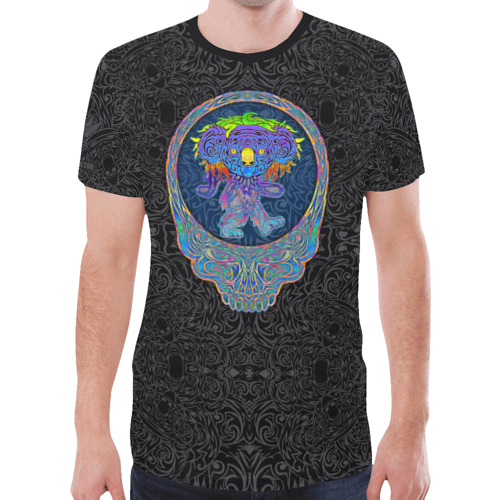 Dancing Koala Men's Mesh Tee Shirt
