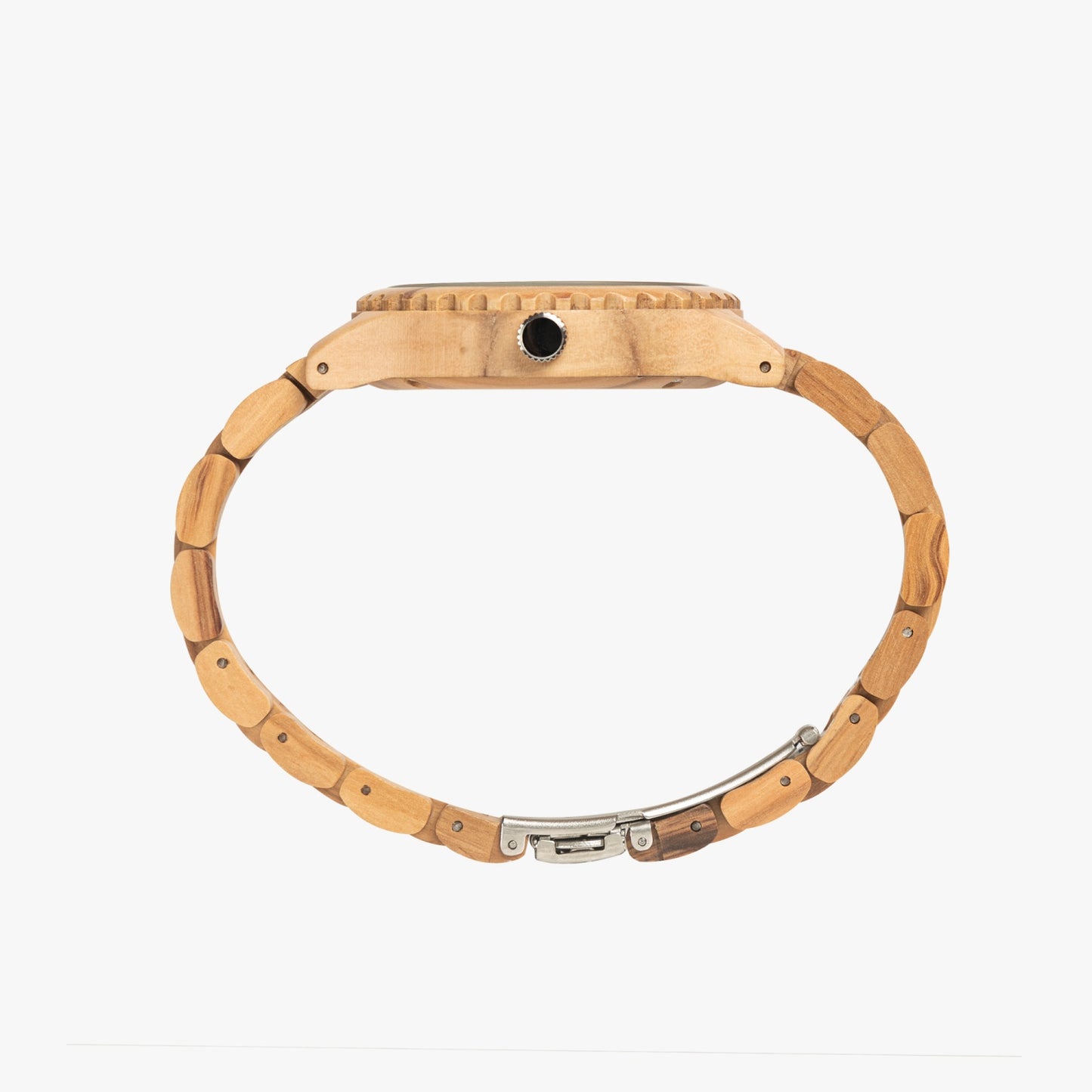 Chakra Stealie Wood Watch
