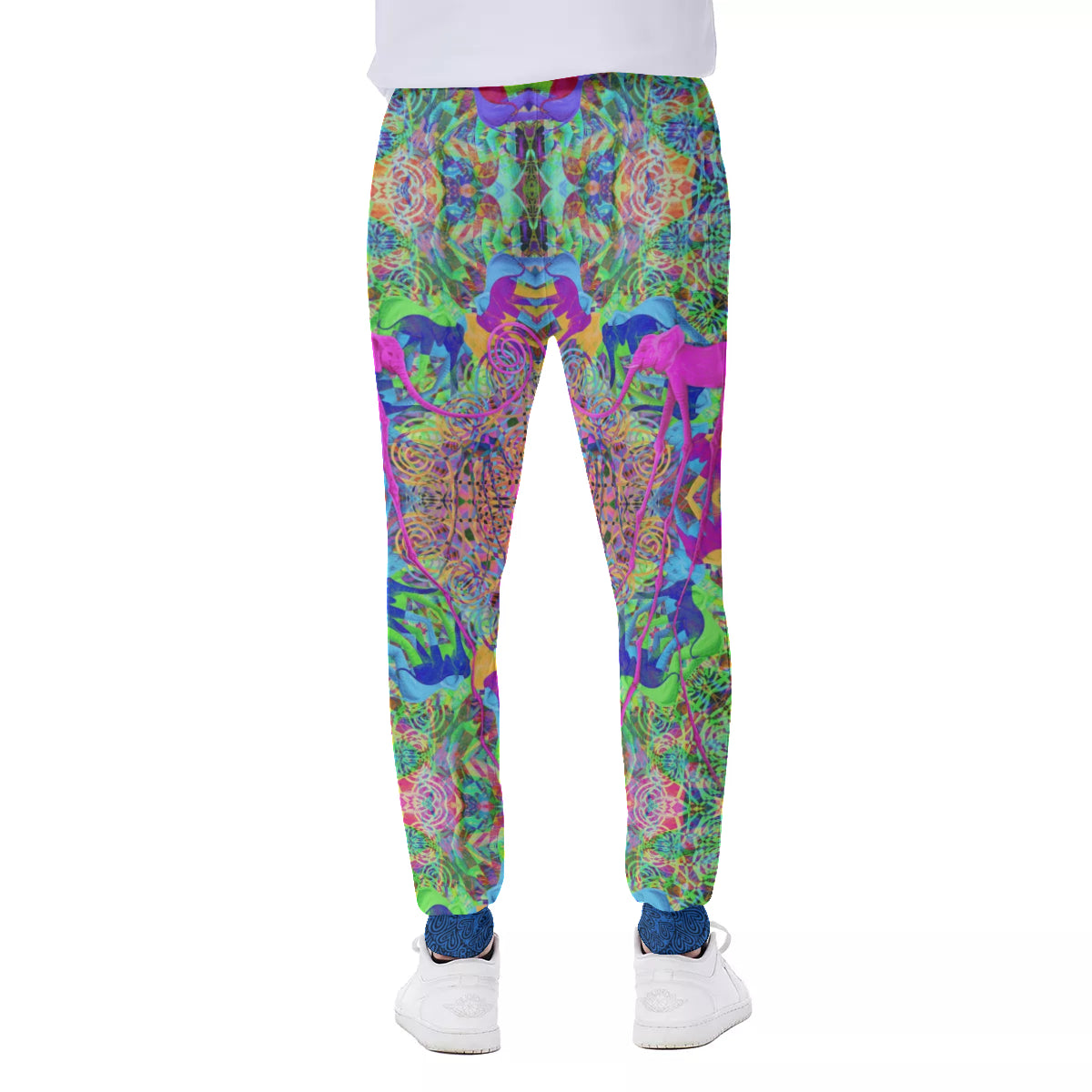 Elephant Mandala Dali Joggers