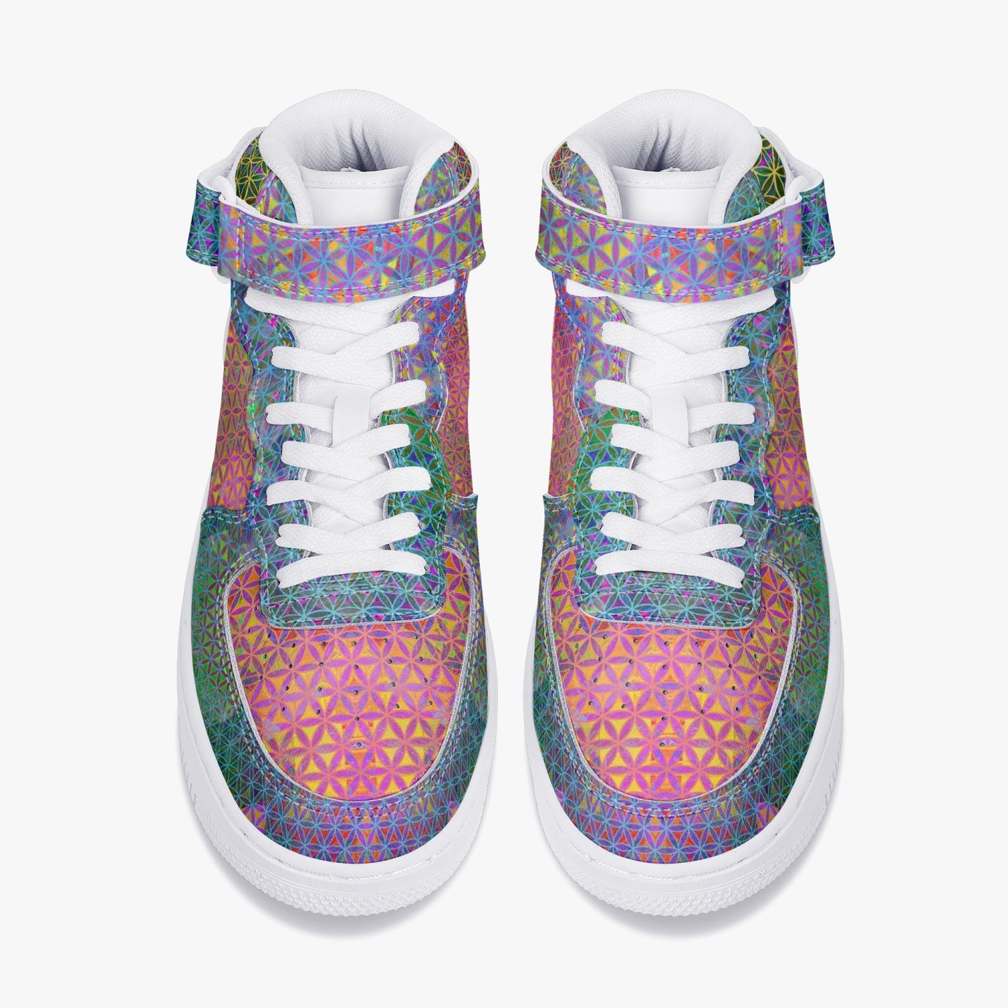 Flower of Life High-Top Sneakers