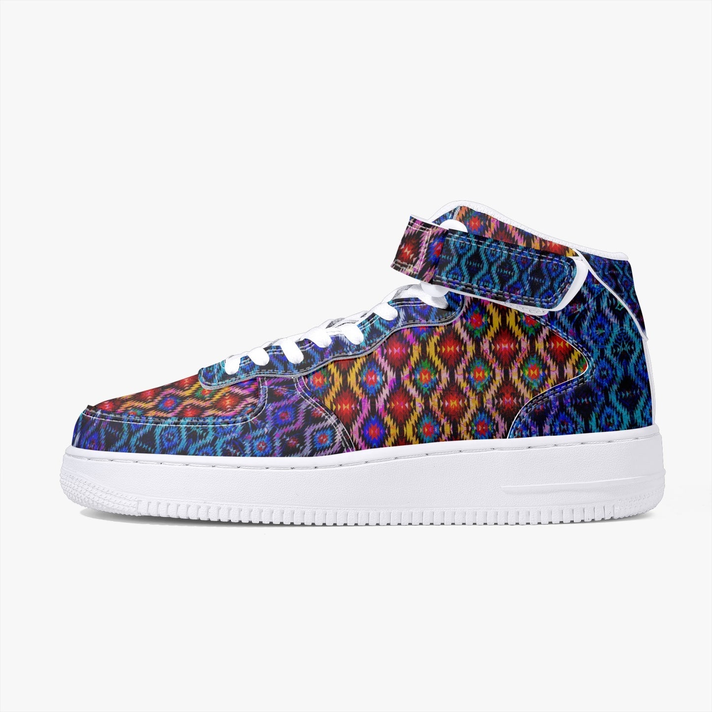 Navajo Sunset High-Top Sneakers