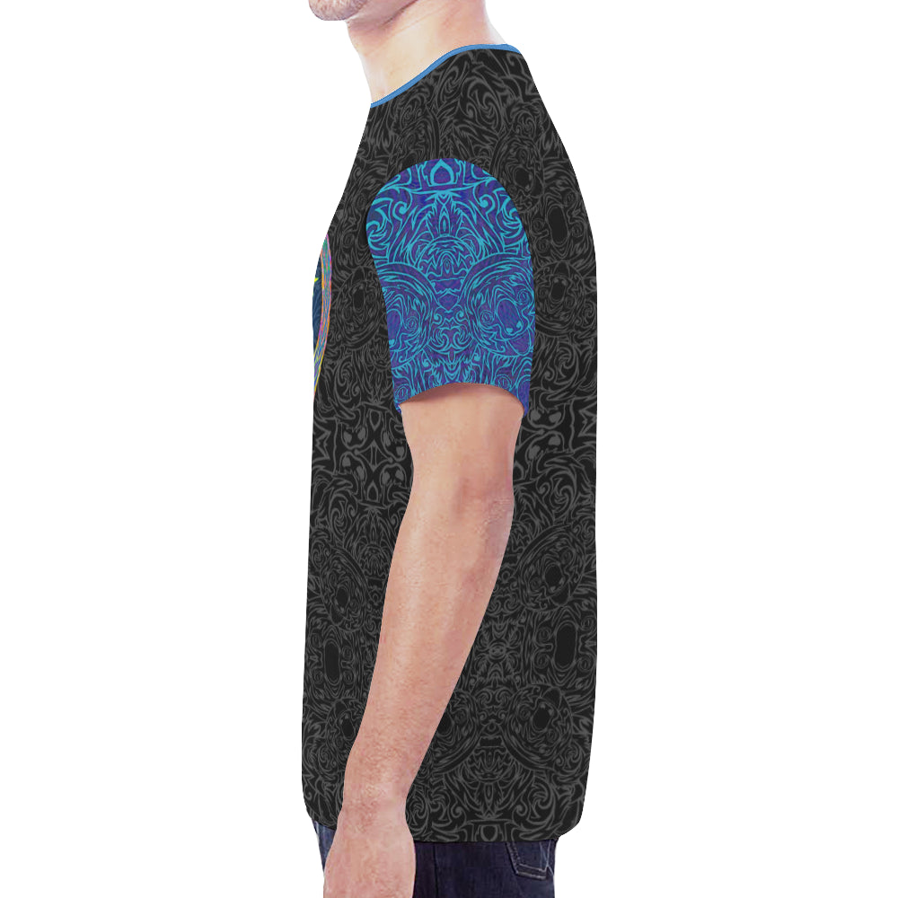 Dancing Blue Koala Men's Mesh Tee Shirt