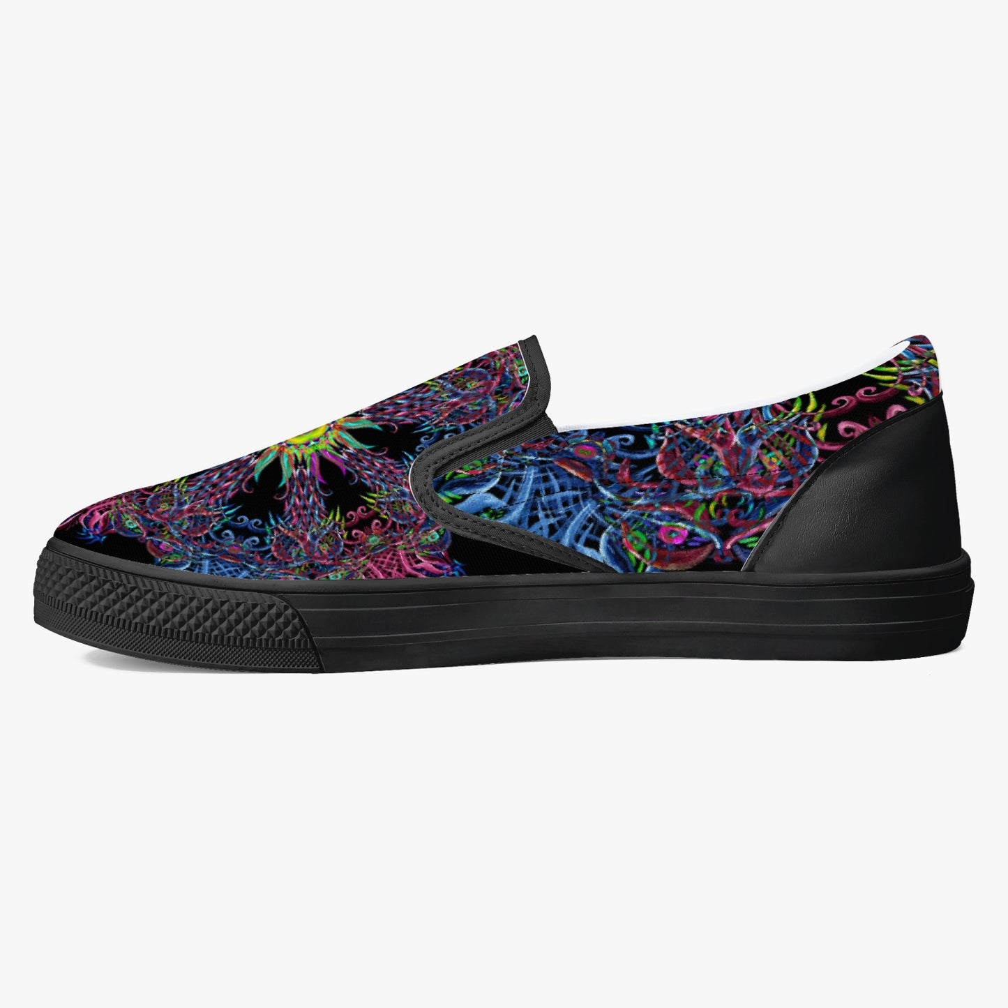 Black Phoenix Slip-On Shoes