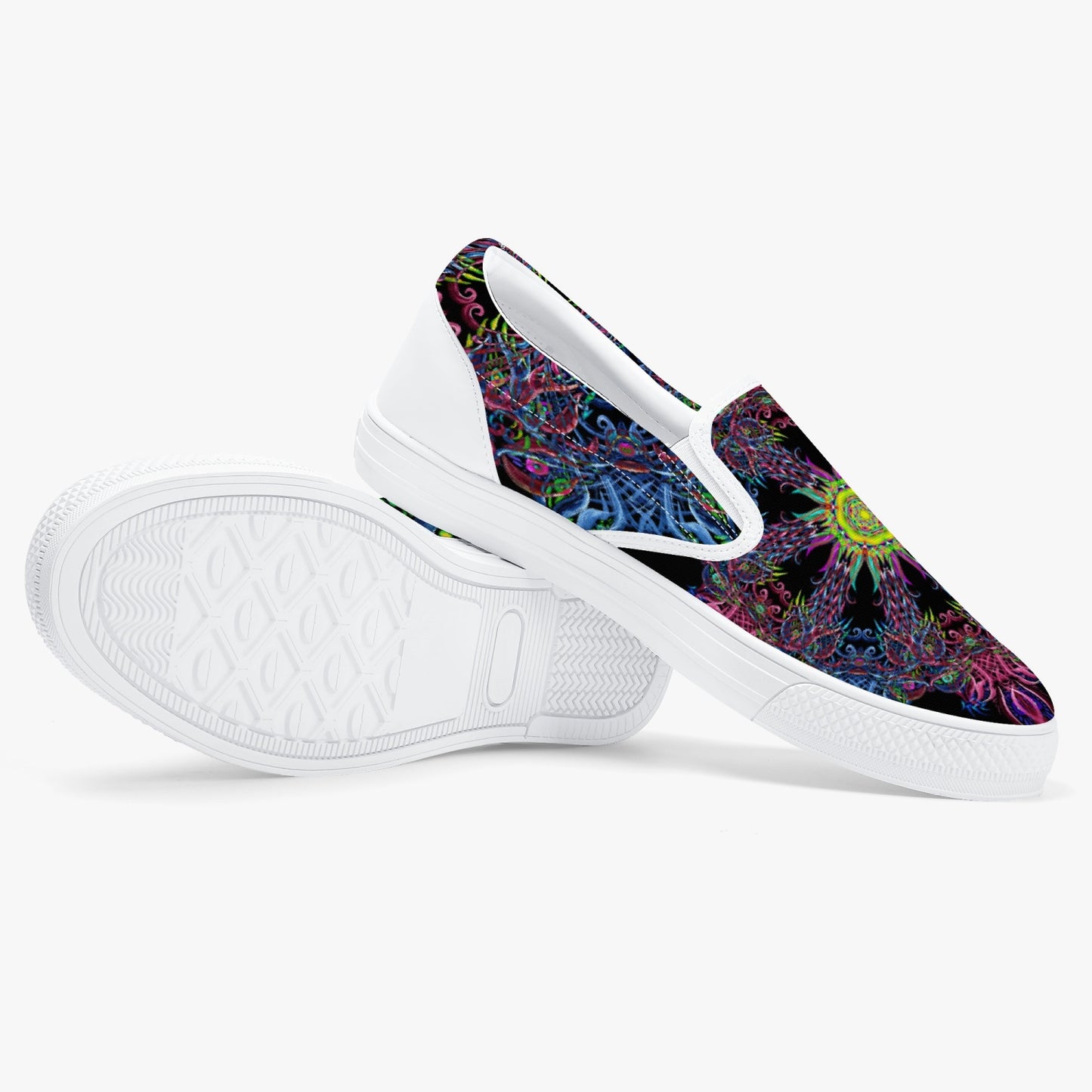 Black Phoenix Slip-On Shoes