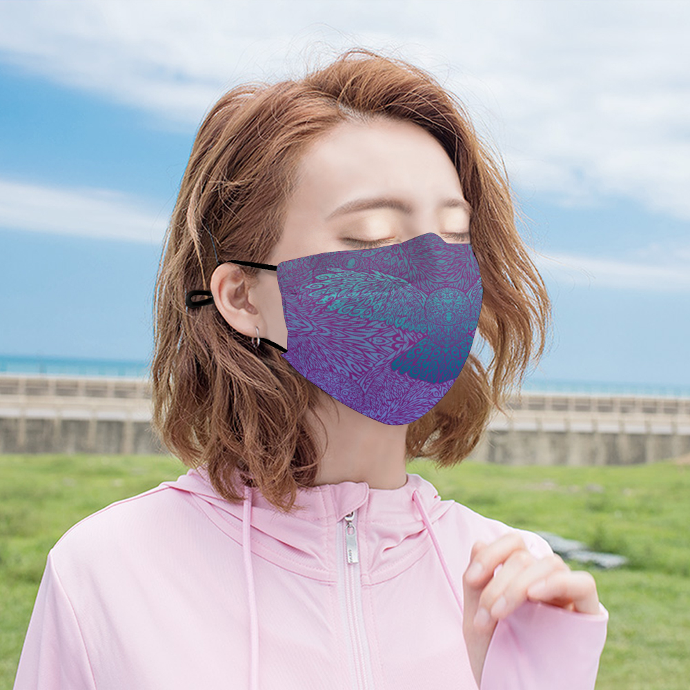 Owl Face Mask w/ 2 Filters