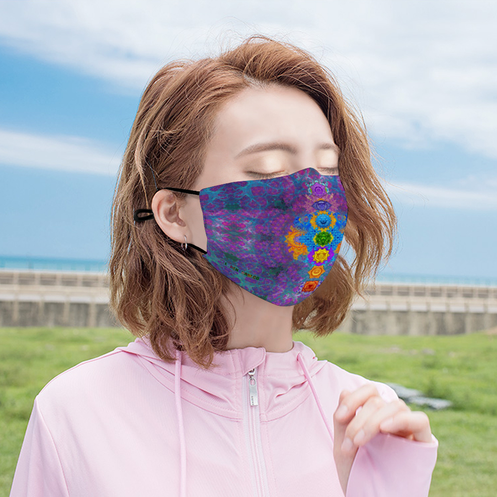 Chakra Awakening Face Mask w/ 2 Filters