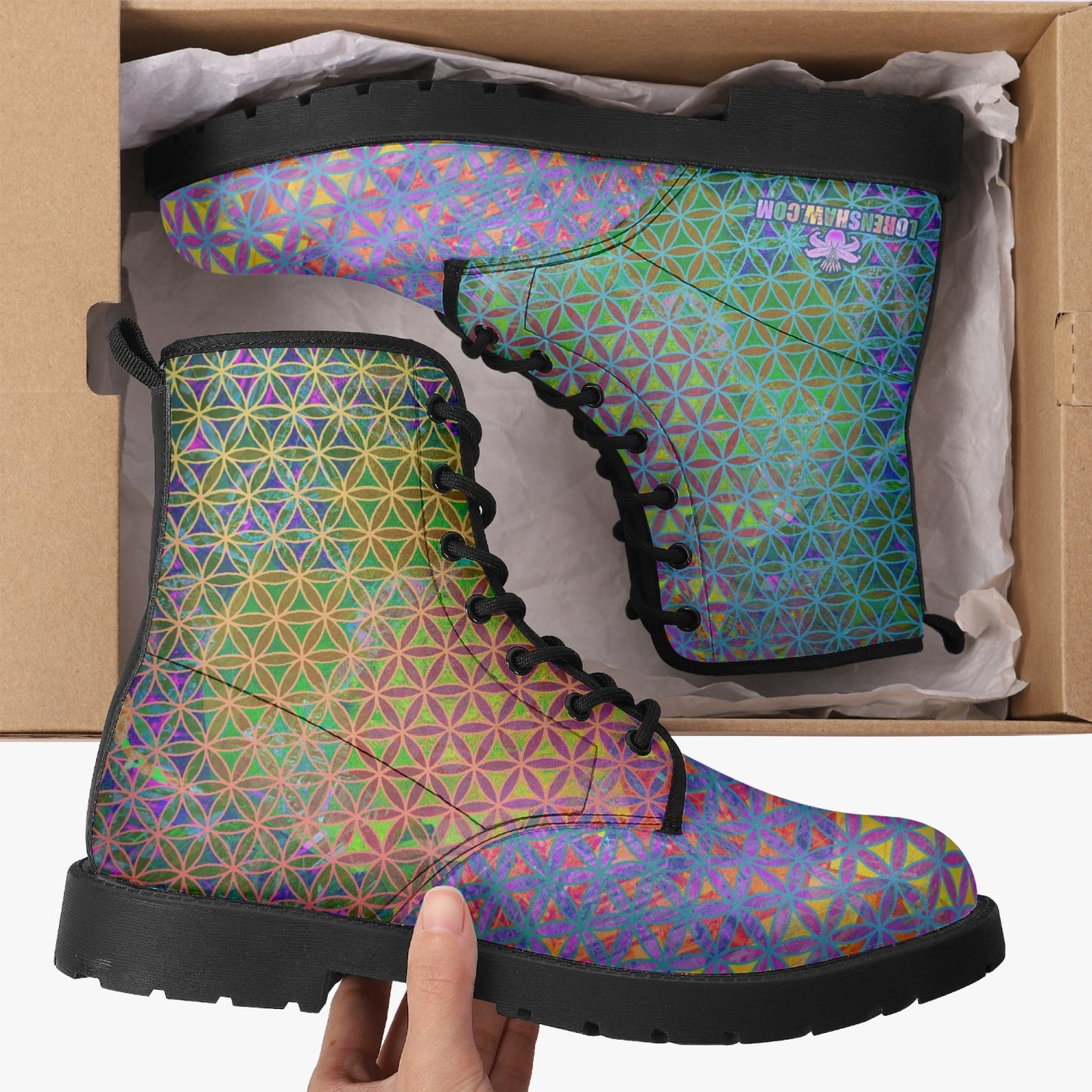 Flower of Life Boots
