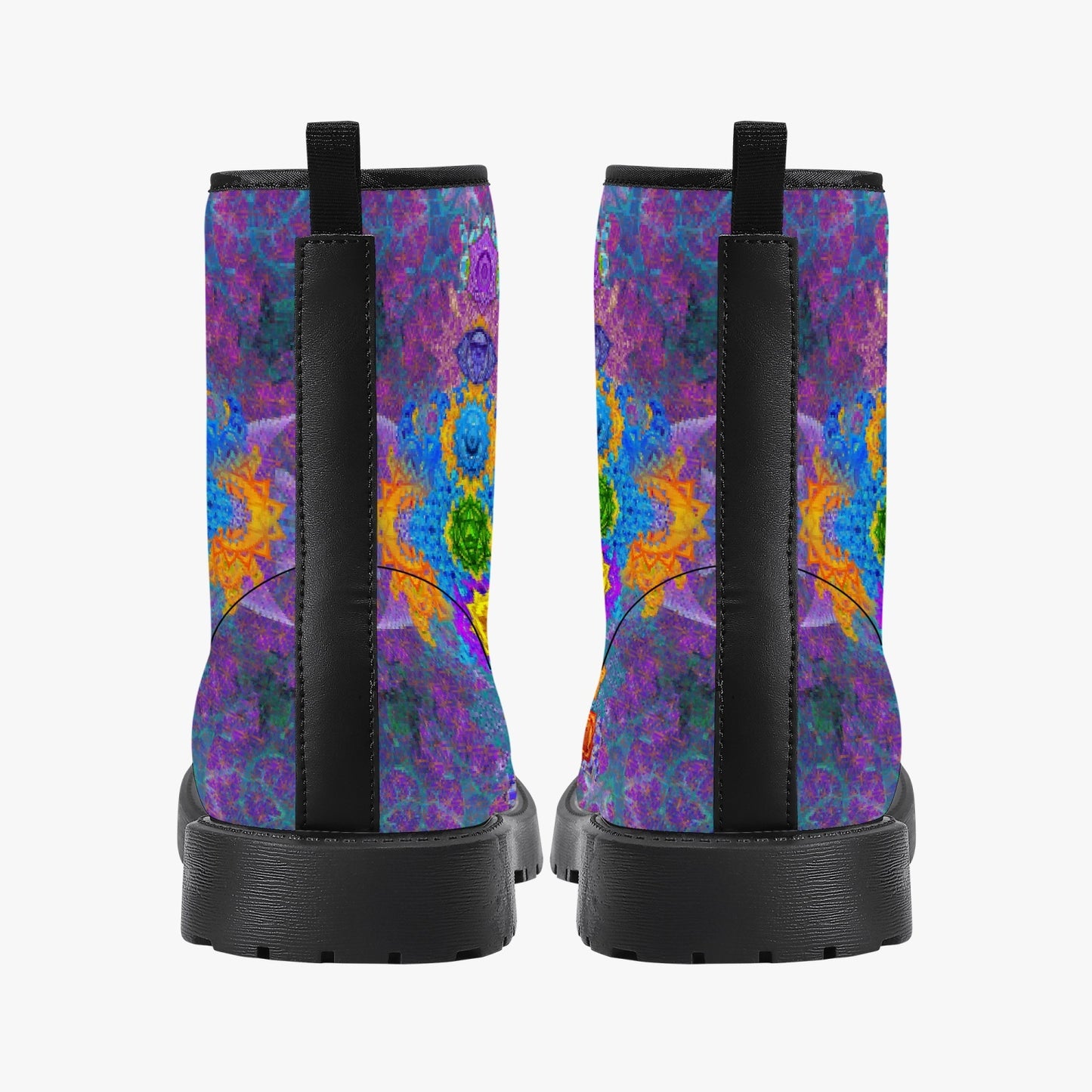 Chakra Awakening Leather Boots