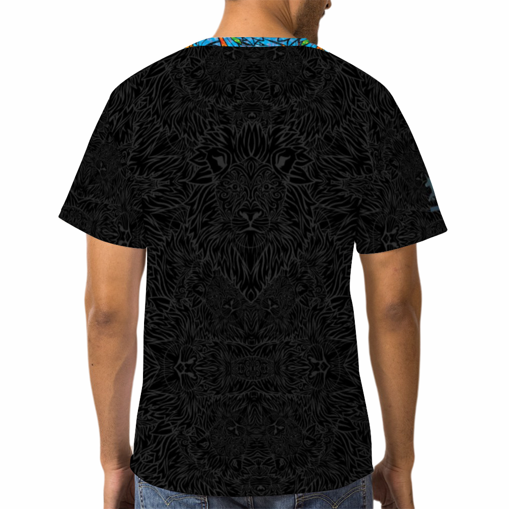 Uni-Lion-Corn Noir T-shirt