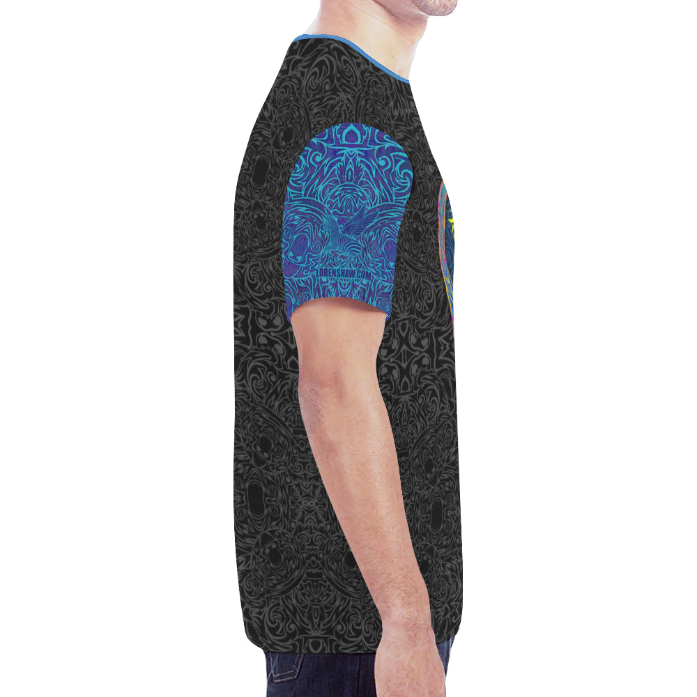 Dancing Blue Koala Men's Mesh Tee Shirt