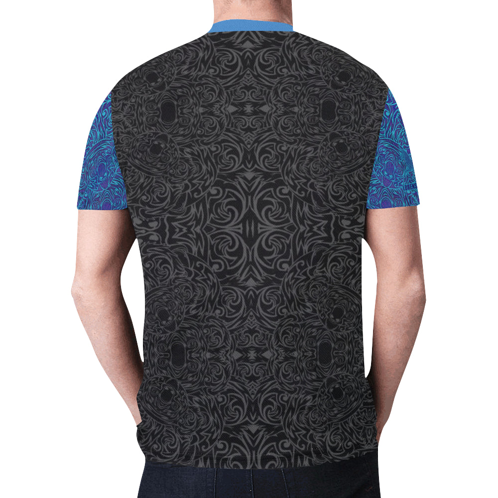 Dancing Blue Koala Men's Mesh Tee Shirt