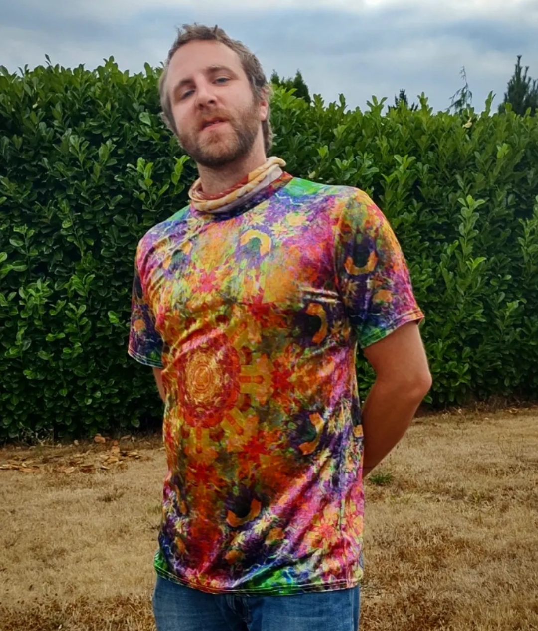 Bucharest Mandala Crushed Velvet T-Shirt
