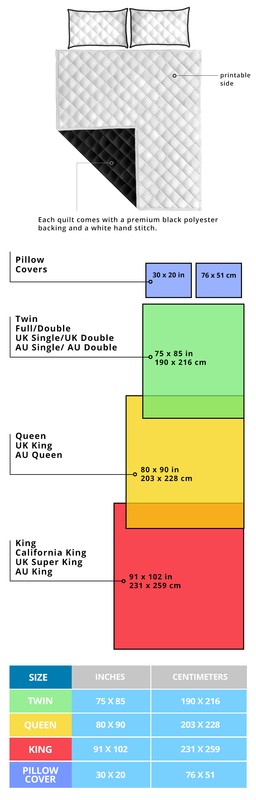 Violet Koala Quilt Bed Set