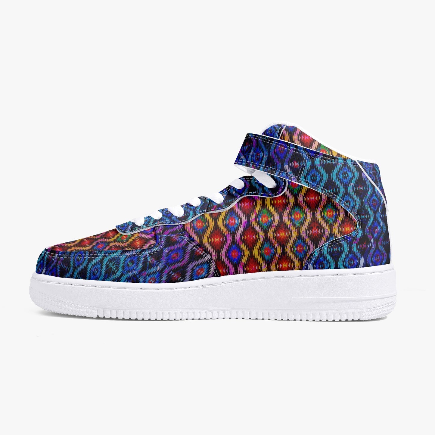 Navajo Sunset High-Top Sneakers