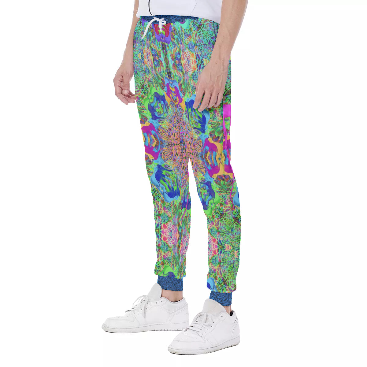 Elephant Mandala Dali Joggers