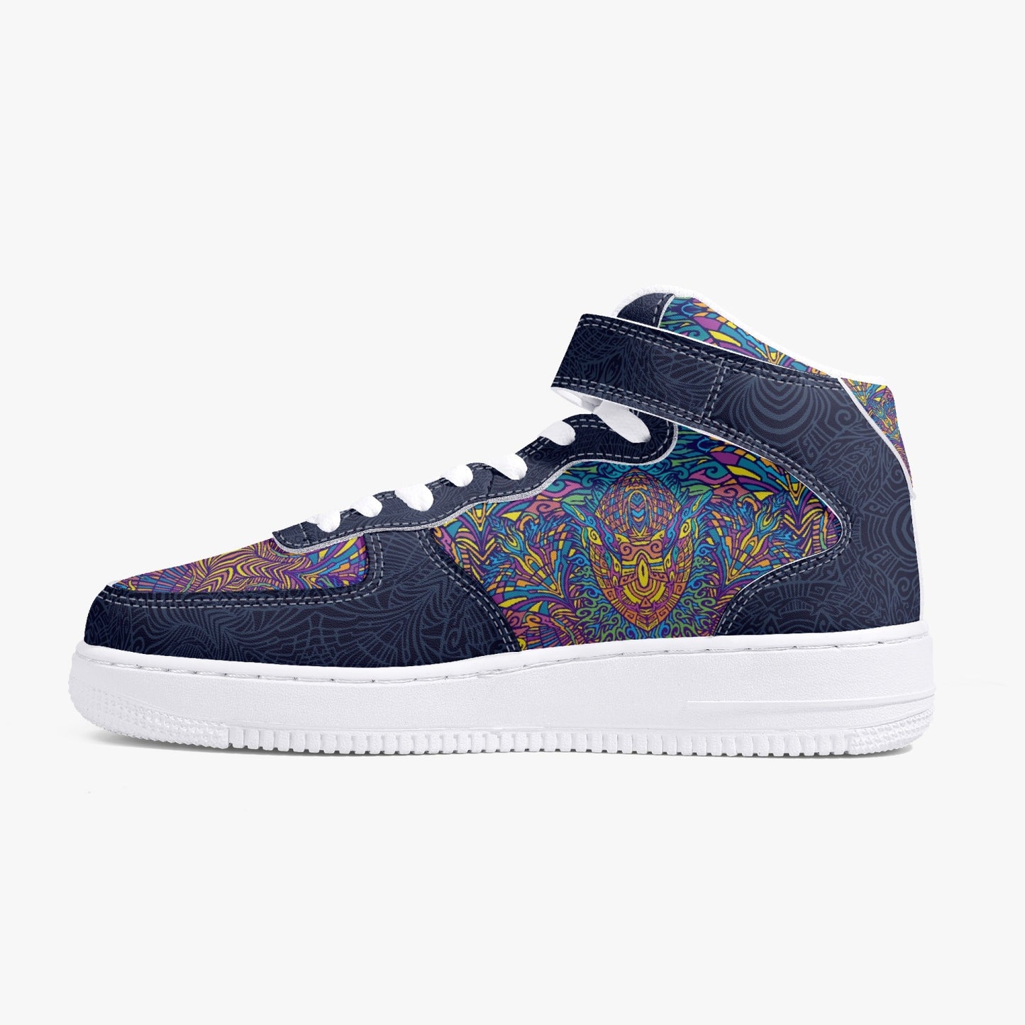 Dolphin Totem High-Top Sneakers