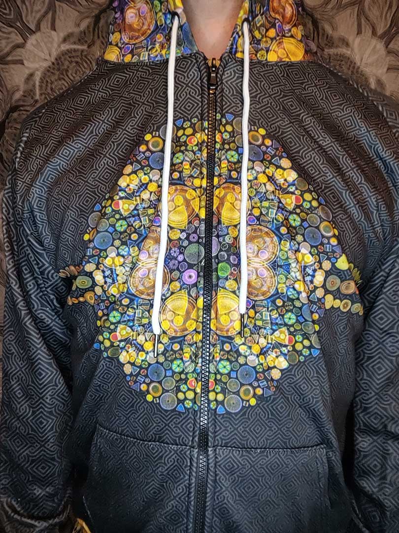 Diatom Zip Up Hoodie