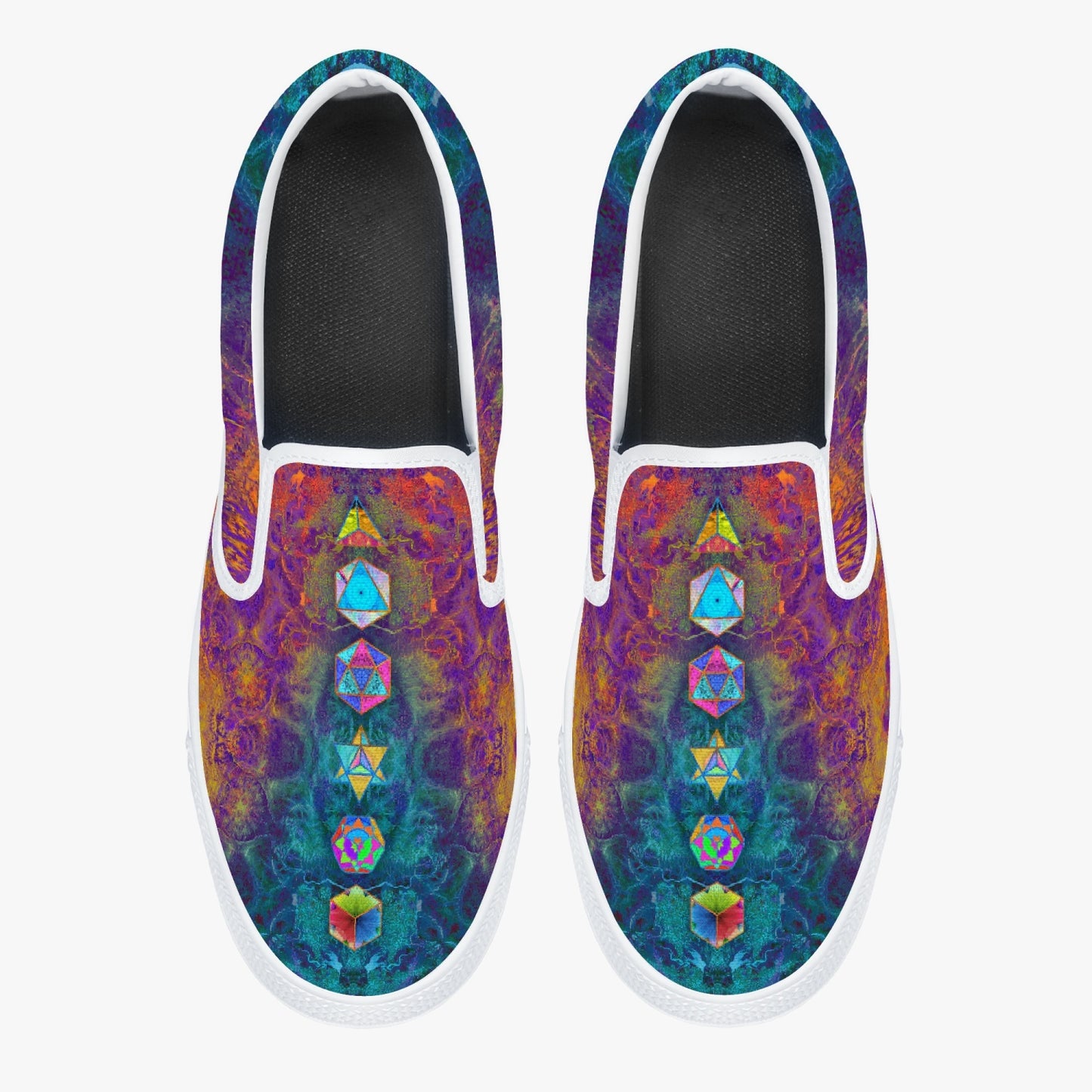 Platonic Solids Slip-On Shoes