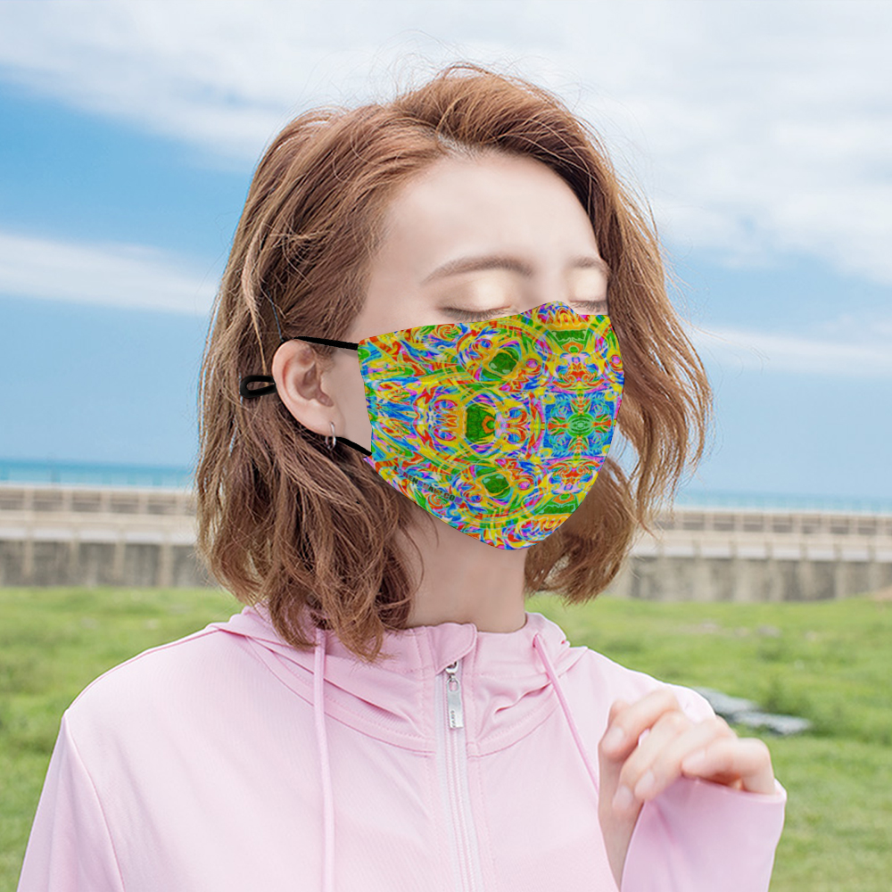 Koala Mandala Face Mask w/ 2 Filters