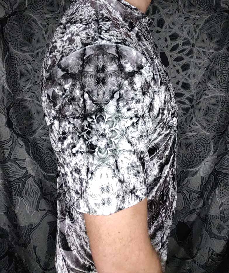 Painted Star Crushed Velvet T-Shirt