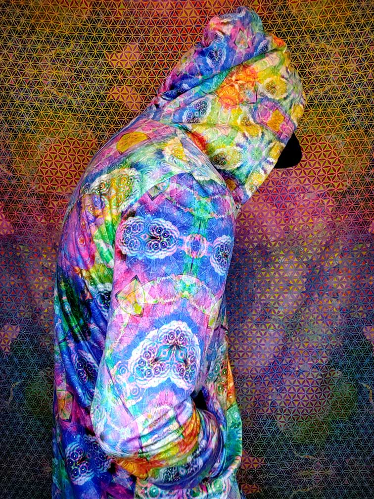 Butterfly Mandala Festival Cloak
