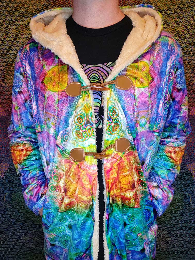 Butterfly Mandala Festival Cloak