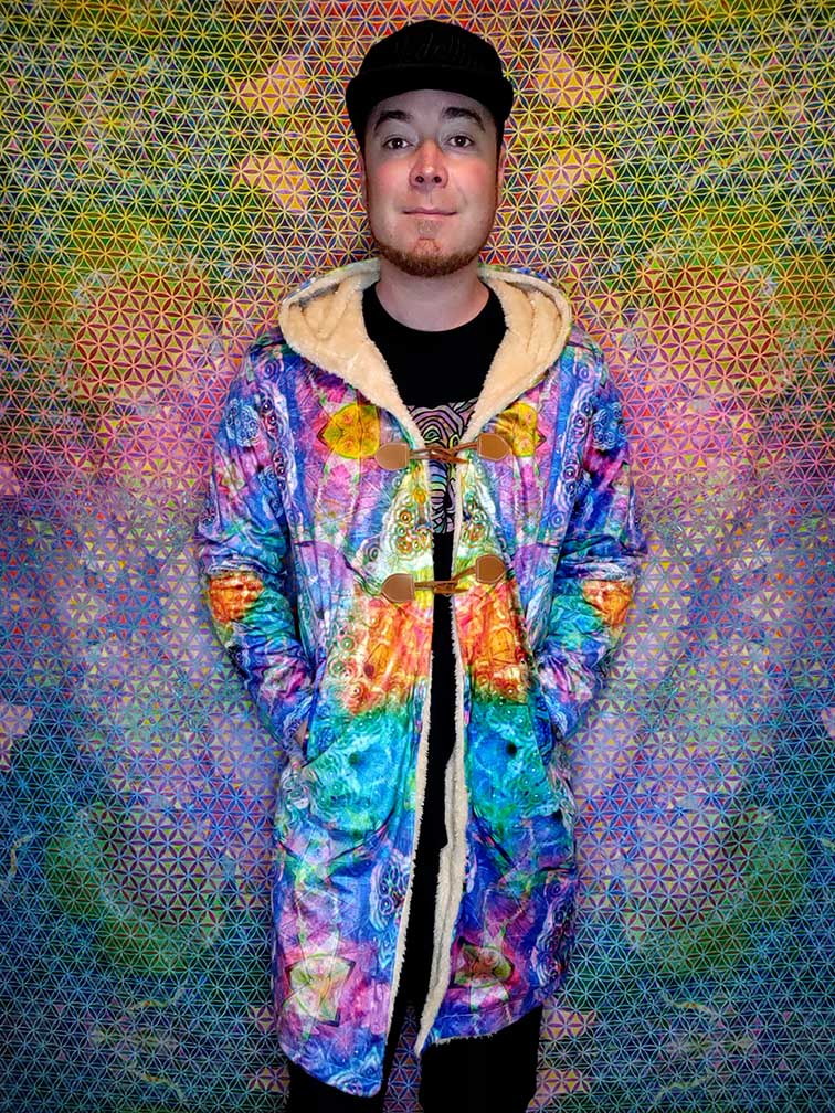 Butterfly Mandala Festival Cloak
