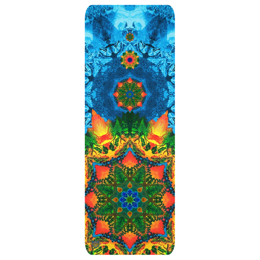 Sequoia Mandala Natural Tree Rubber Yoga Mat
