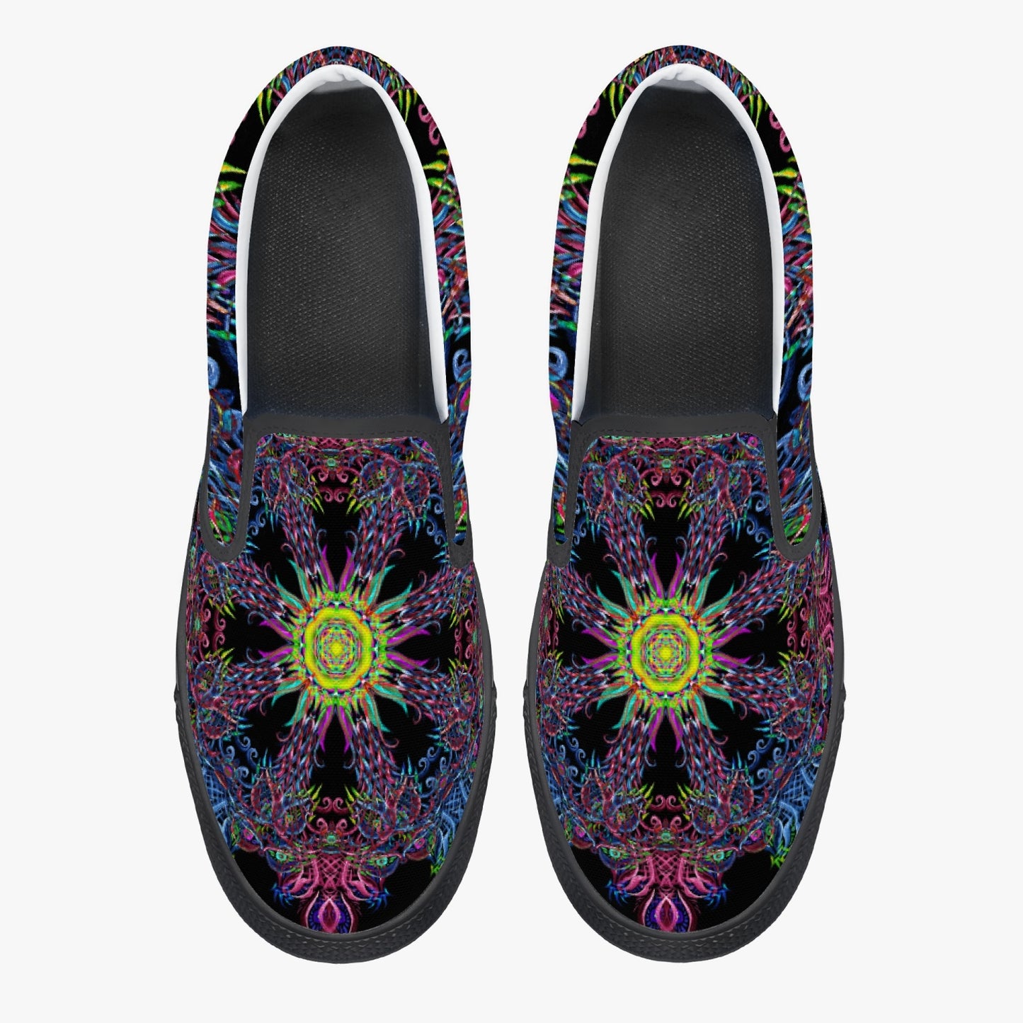 Black Phoenix Slip-On Shoes
