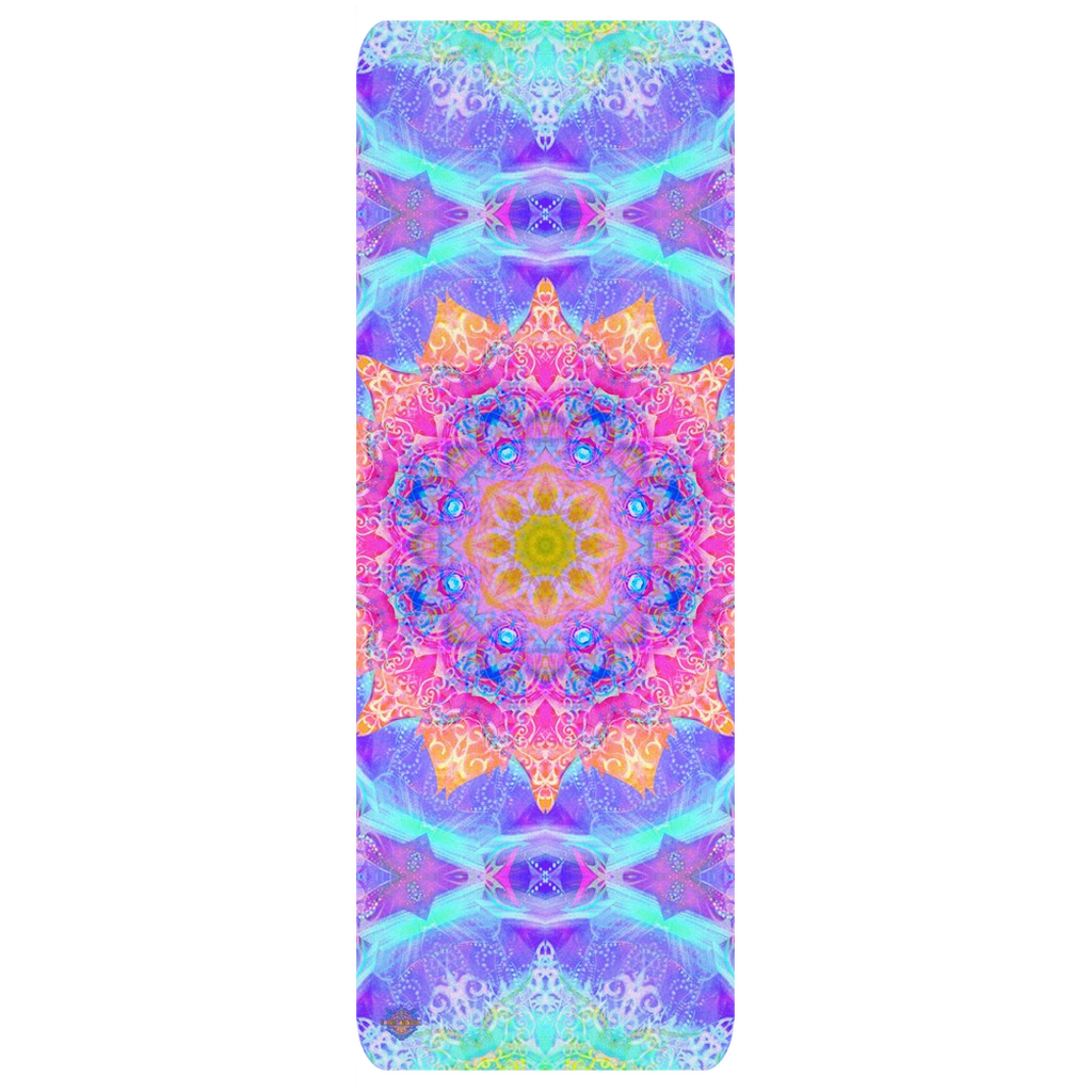 Sea Flower Natural Tree Rubber Yoga Mat
