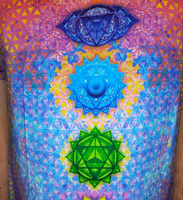 Rainbow Chakras T-shirt