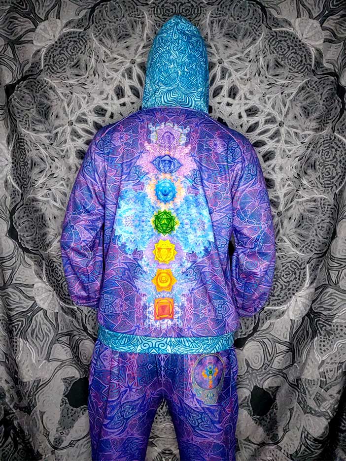 Chakra Awakening Zip Up Hoodie