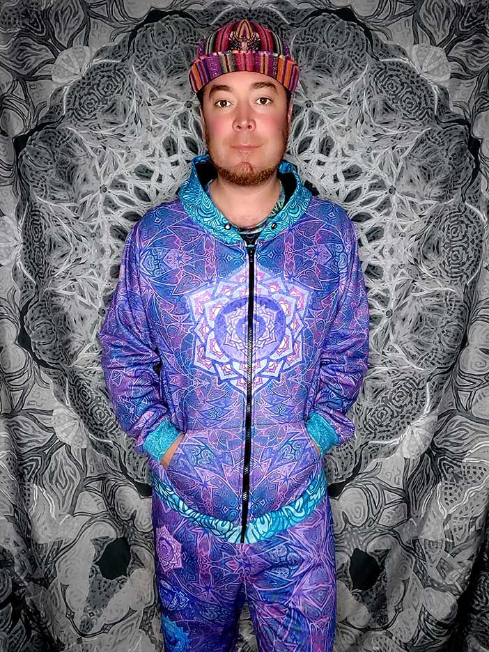 Chakra Awakening Zip Up Hoodie