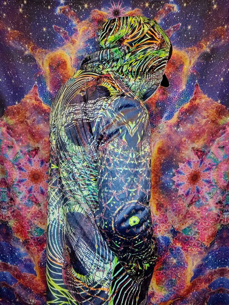 Interstellar Dance of the Krill Festival Cloak