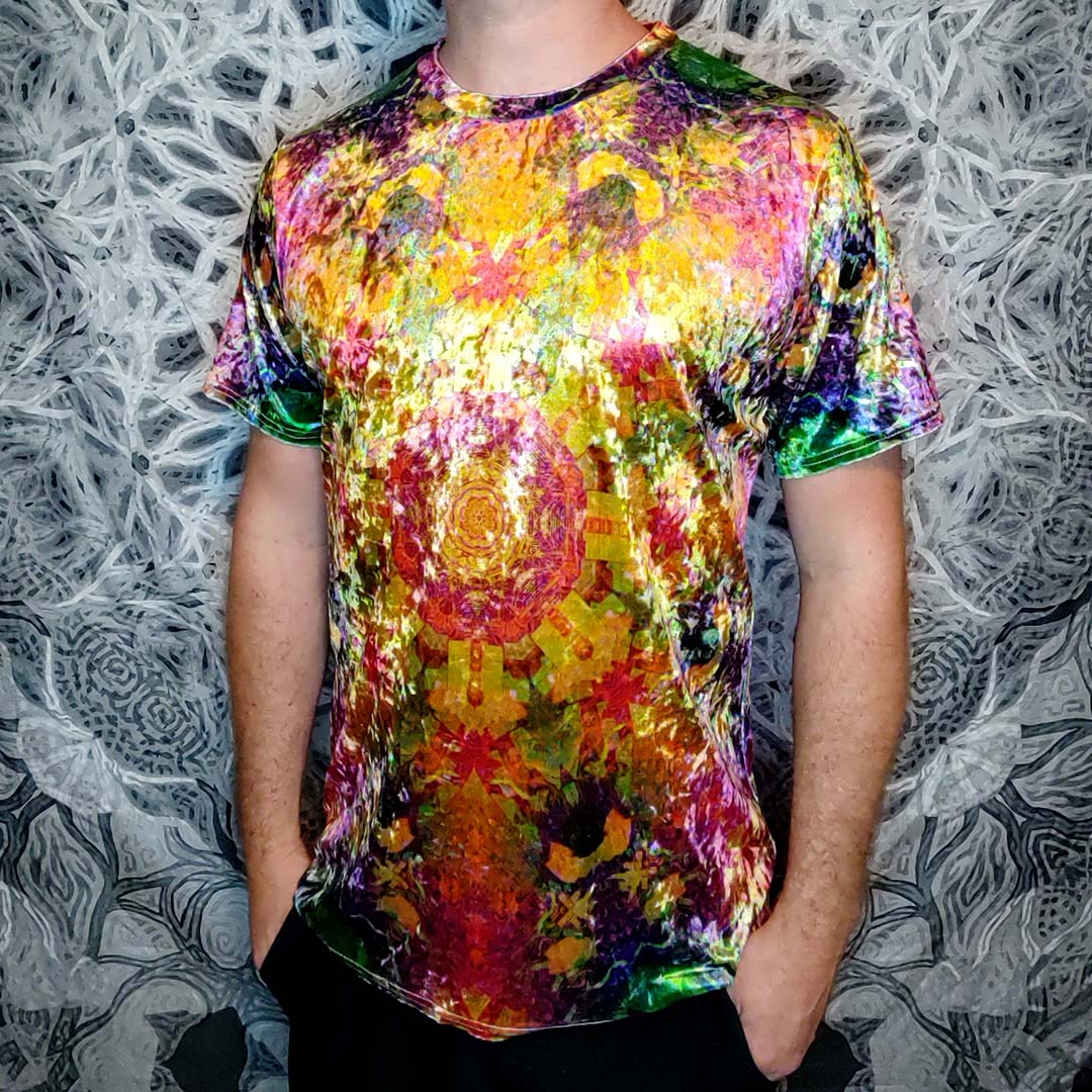 Bucharest Mandala Crushed Velvet T-Shirt