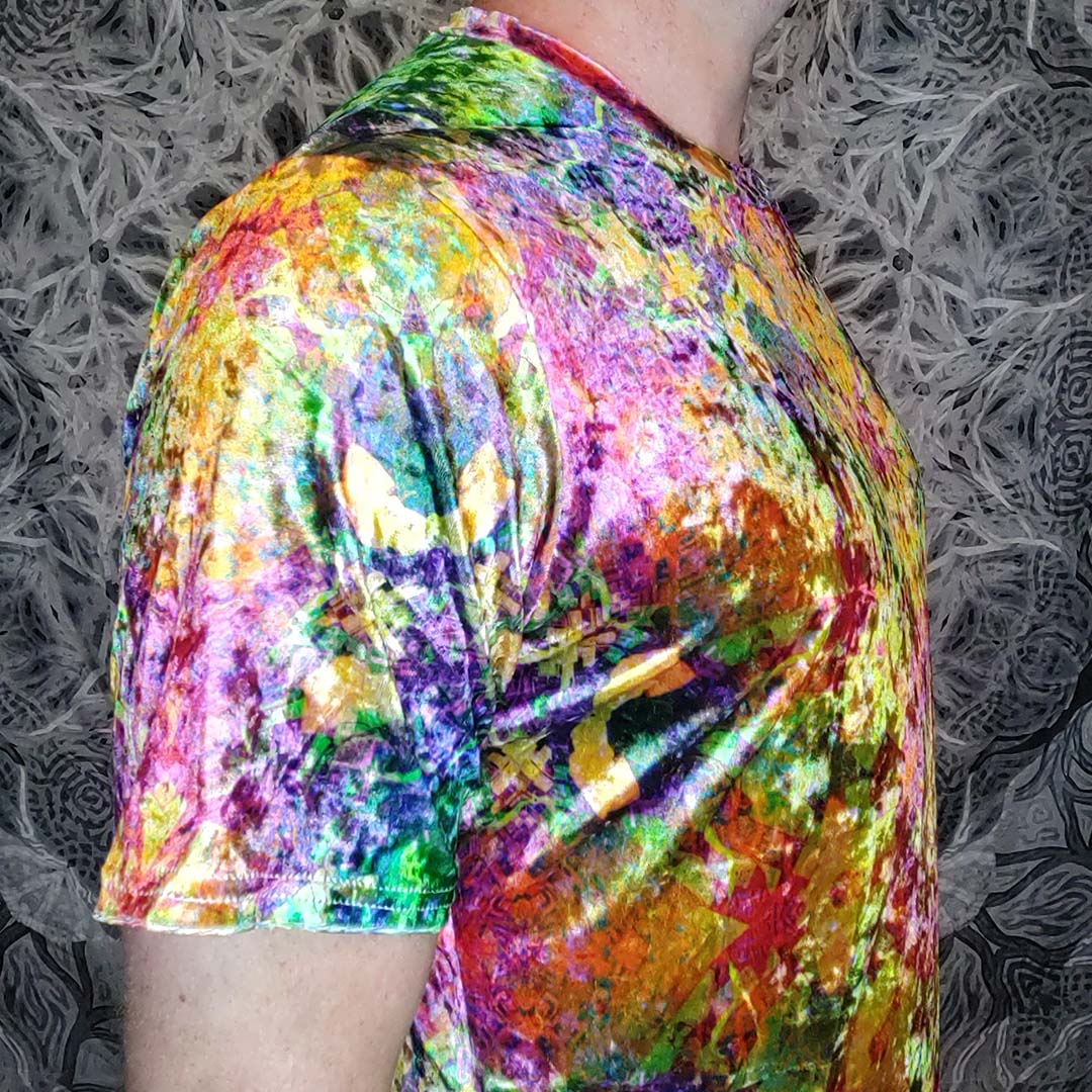 Bucharest Mandala Crushed Velvet T-Shirt