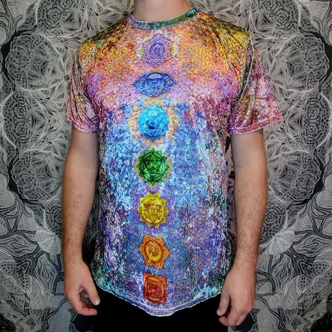Chakra Awakening Crushed Velvet T-Shirt